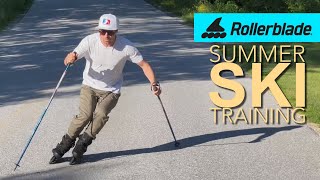 ROLLERBLADE summer ski training (SKATE TO SKI) Volume 2