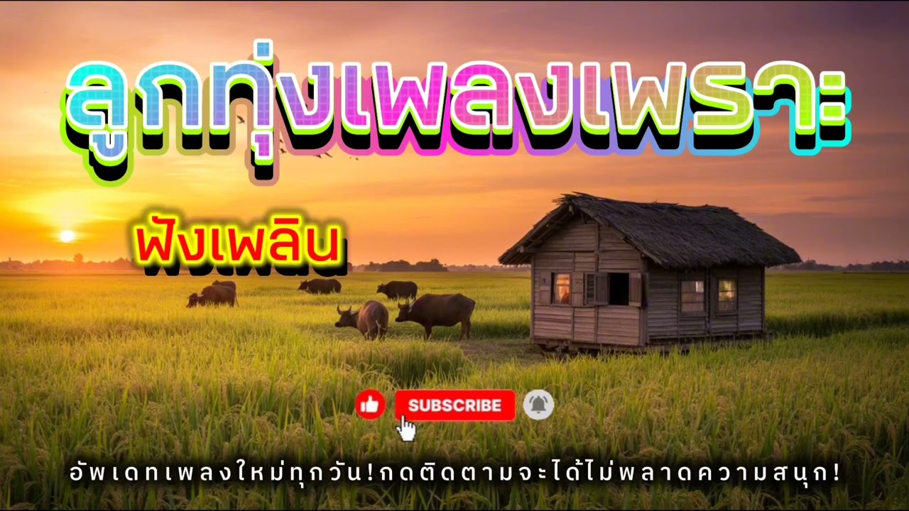เพลงลูกทุ่งเพราะๆ ฟังเพลิน ๆ ผลงานเพลงสร้างจาก Ai  | บ้านเพลงเพราะ