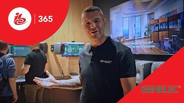 #IBC365 Exhibitor Interview- GENELEC UNIO and 9320A SAM reference controller.