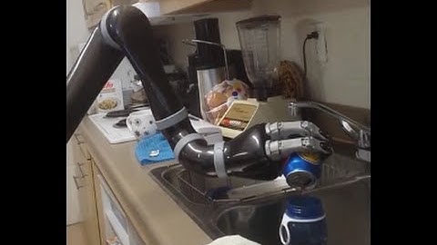Pouring a Pepsi with JACO Robotic Arm