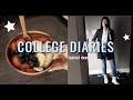 college diaries: days in my life