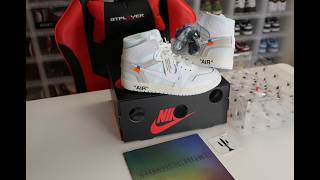 Virgil Abloh Archive x Air Jordan 1 Retro High "Alaska" Unboxing & Review!