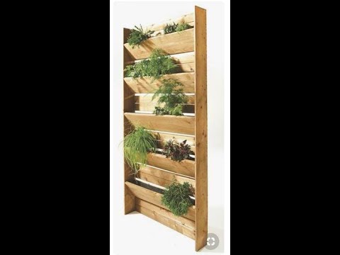 Printemps DIY : Fabrication/Réalisation/Création #Jardinière Murale en #Bois  avec RYOBI - YouTube