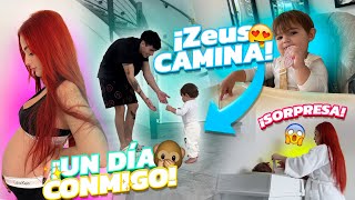 Thumbnail for 24 HORAS CONMIGO 😱🤰ZEUS CAMINA por PRIMERA vez!