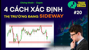 #20 Thế nào là thị trường Sideway và 04 phương pháp xác định chuẩn nhất