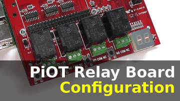 Raspberry Pi PiOT Relay Board Configuration