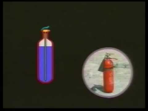 Применение огнетушителя ОУ 2