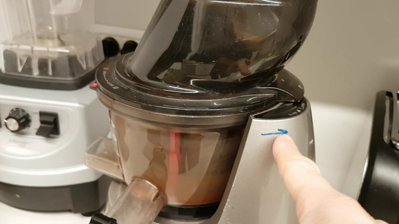 How to release a Kuvings juicer lid or cover which is stuck YouTube