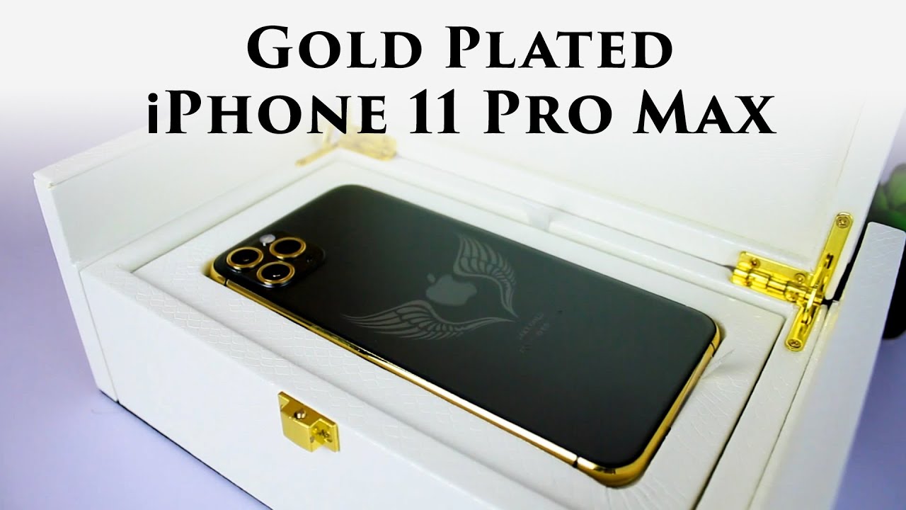 24kt Gold Plated Iphone 11 Pro Max Limited Edition By Telemart Youtube