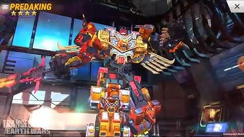 Transformers: earth wars volcanicus vs predaking