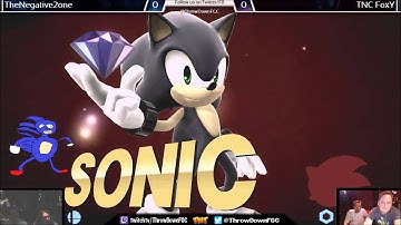 Smash 4 TNT 3-31-6 | Round 2 | TNC FoxY VS TheNegative2oNe (Sonic Dittos And Sanic)