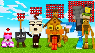 激レアなブレインロットたちに変身できる世界がヤバすぎた【まいくら・マインクラフト・トゥントゥントゥンサフール/トララレロ トラララ/ITALIAN BRAIN ROT】