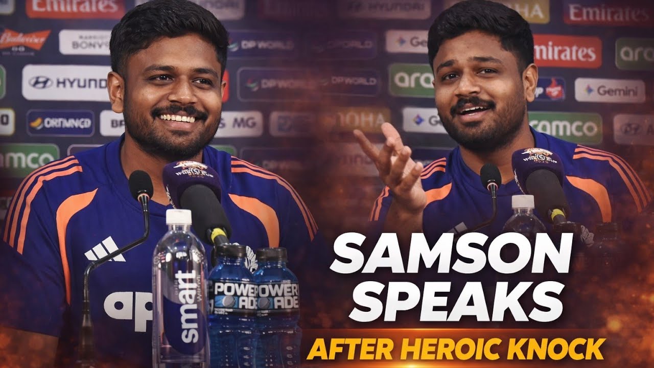 Sanju Samson press conference today | IND vs ENG Semi Final | Harry Brook, Jacob Bethell | T20 WC26