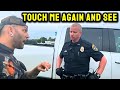 When Mr. Tough Cop Gets Demolished