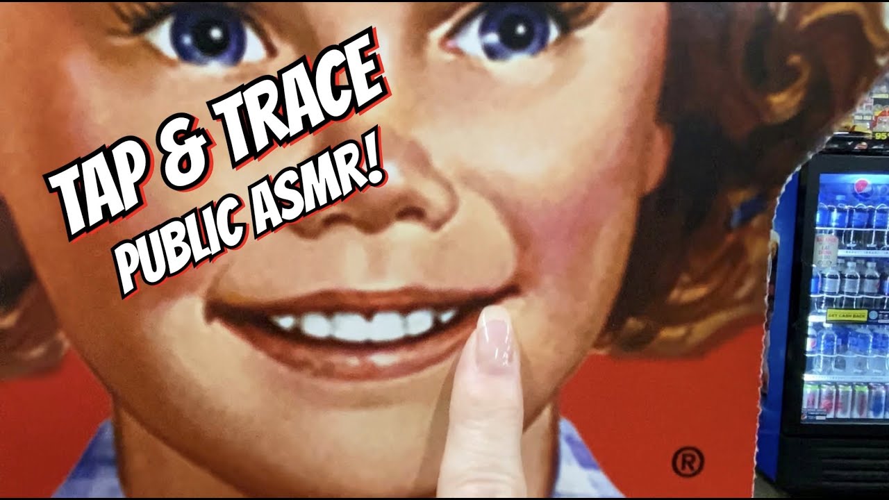 Public ASMR | Word Tracing & Tapping! | Part 1⚡️