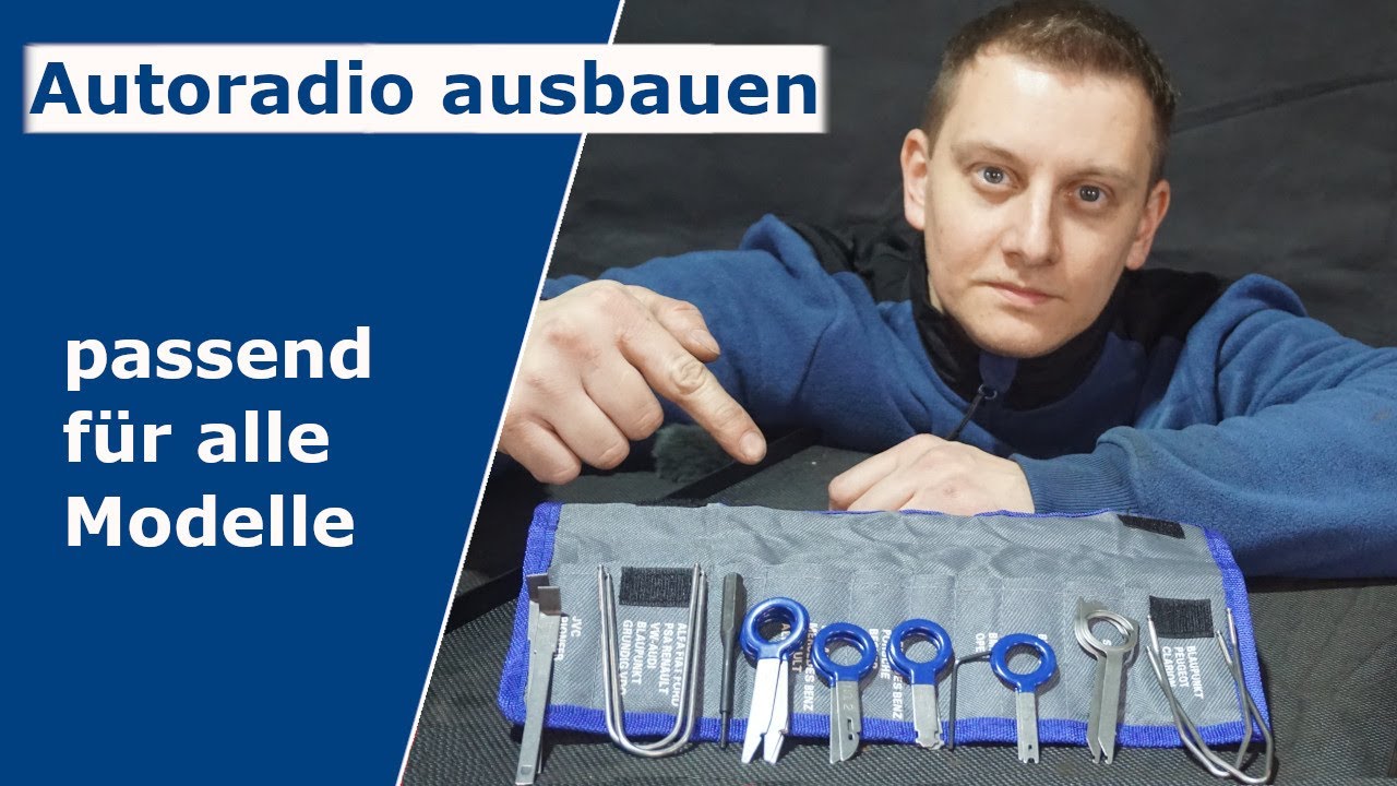 Autoradio ausbauen / Radio Schlüssel für alle Modelle 
