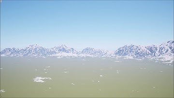 UE4 Terrain Snow Blending