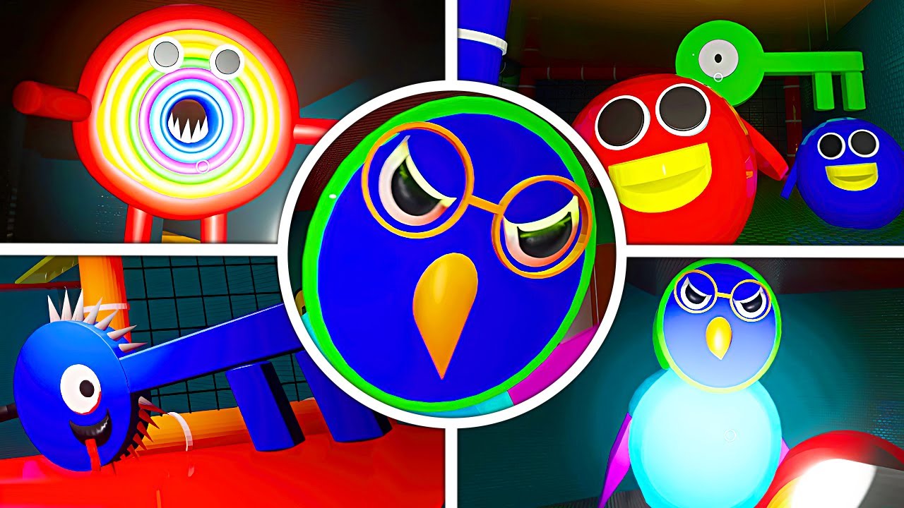 FUNLER 2 🌈 All Jumpscares + All Bosses (Garten of Banban Parody)