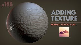 How to Add Texture in Nomad Sculpt v1.68 | Tutorial screenshot 4
