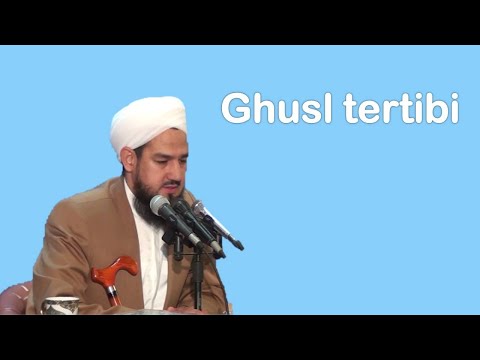 Ghusl tertibi jelal kary