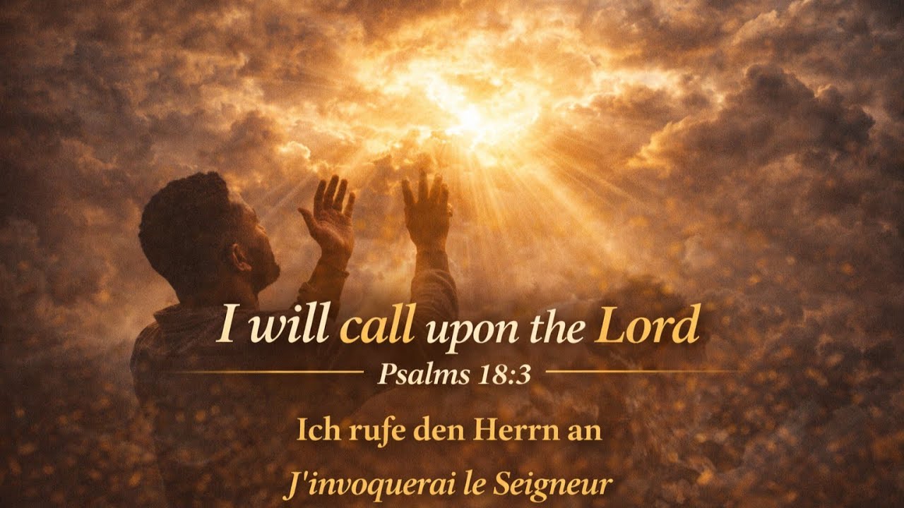 I will call upon the Lord | Ich werde den Herrn anrufen | Psalms 18:3 | DAY 16 Evening Prayers