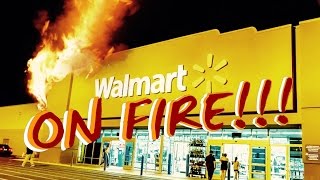 WALMART GOT TOO LIT *CAUGHT FIRE!!!* | Mark My World