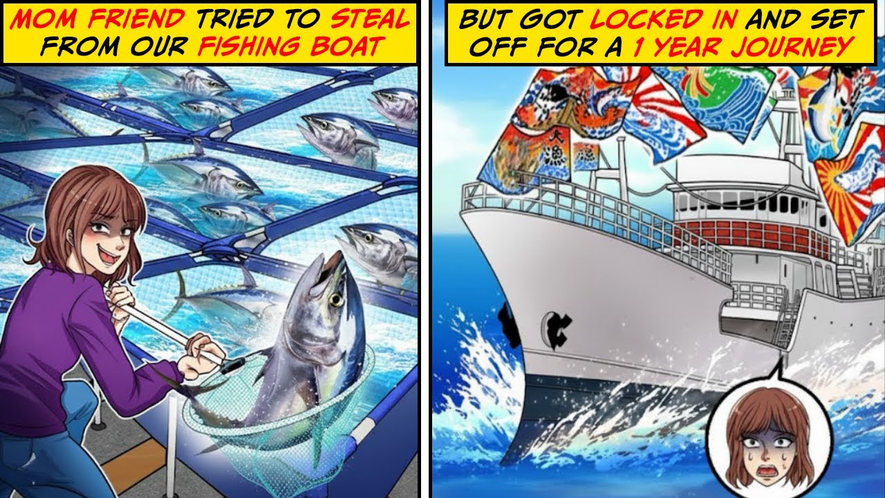 A thieving mom stole fish from my husband’s fishing boat, only to be locked inside