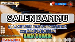 SALENDAMMU KARAOKE NADA COWOK IRBAD KAIMUDDIN #lagumandar #papamudamandar #lagudaerah