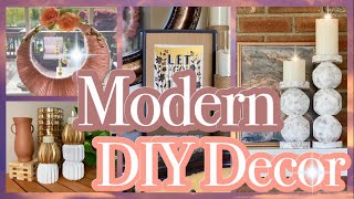 5 DOLLAR TREE DIY ROOM DECOR, CANDLE HOLDERS, WALL ART // BUDGET HOME DECOR CRAFTS