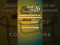 🇨🇮 Focus sur la Côte d’Ivoire Dans le cadre de la Journée Culturelle de Amese