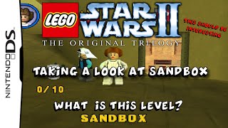 What is the Sandbox Level in Lego Star Wars 2 DS