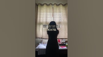 POV: You stay at a hostel l Living alone #hostellife #hosteller #aiimshostel #collegelife #aiims