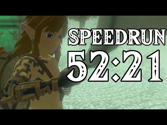 Tears of the Kingdom Any% Speedrun in 1:06:26 (FORMER WORLD RECORD) 