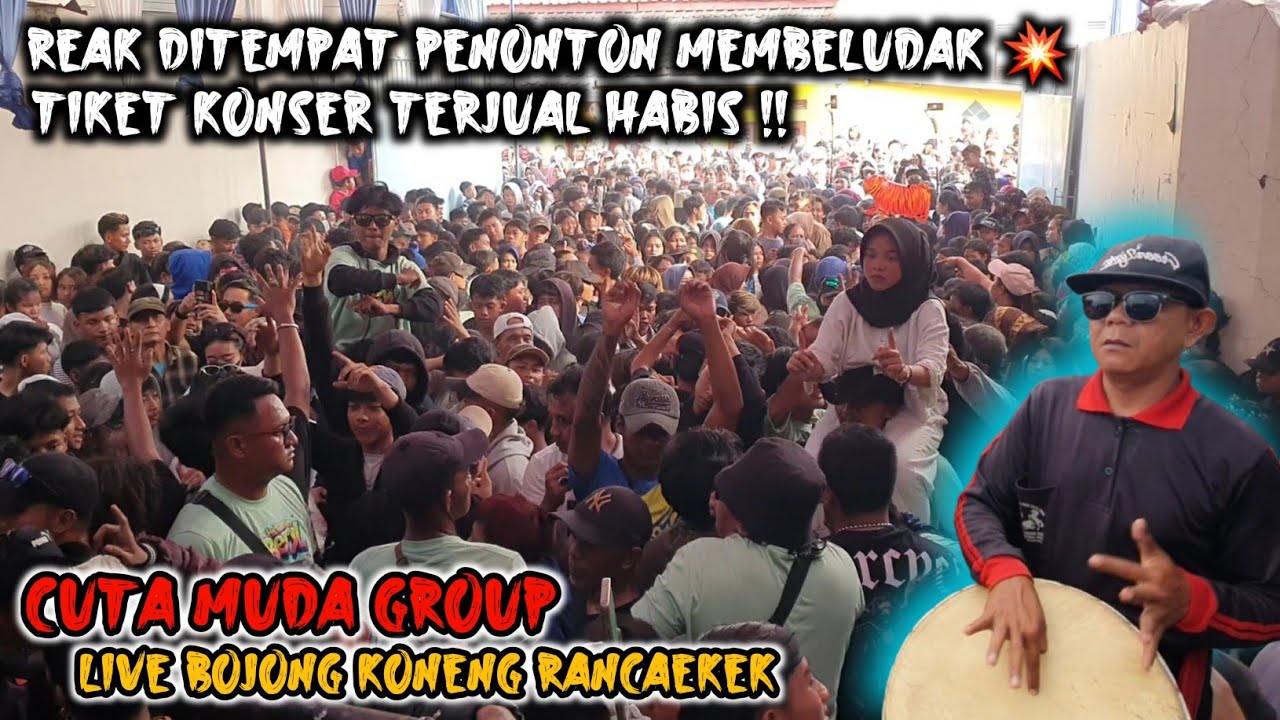 TIKET KONSER TERJUAL HABIS PENONTON SAMPE PENUH ‼️ CUTA MUDA GROUP LIVE BOJONG KONENG RANCAEKEK
