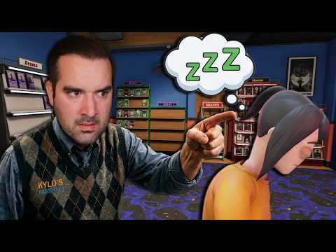 AM I PAYING HER TO SLEEP?! | Retro Rewind Video Store Simulator (Part 5)