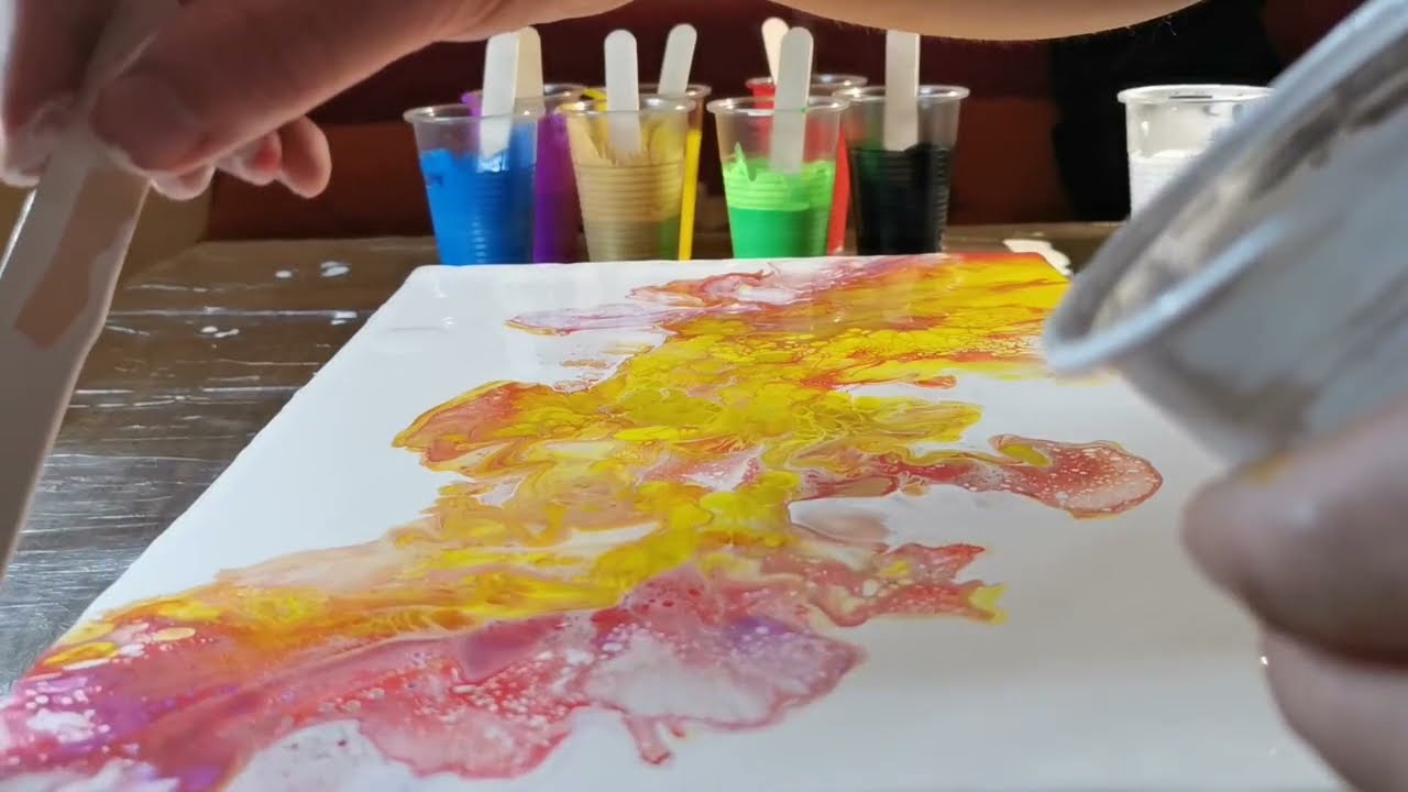 Fluid Art | Dutch Pour | Acrylic Pouring