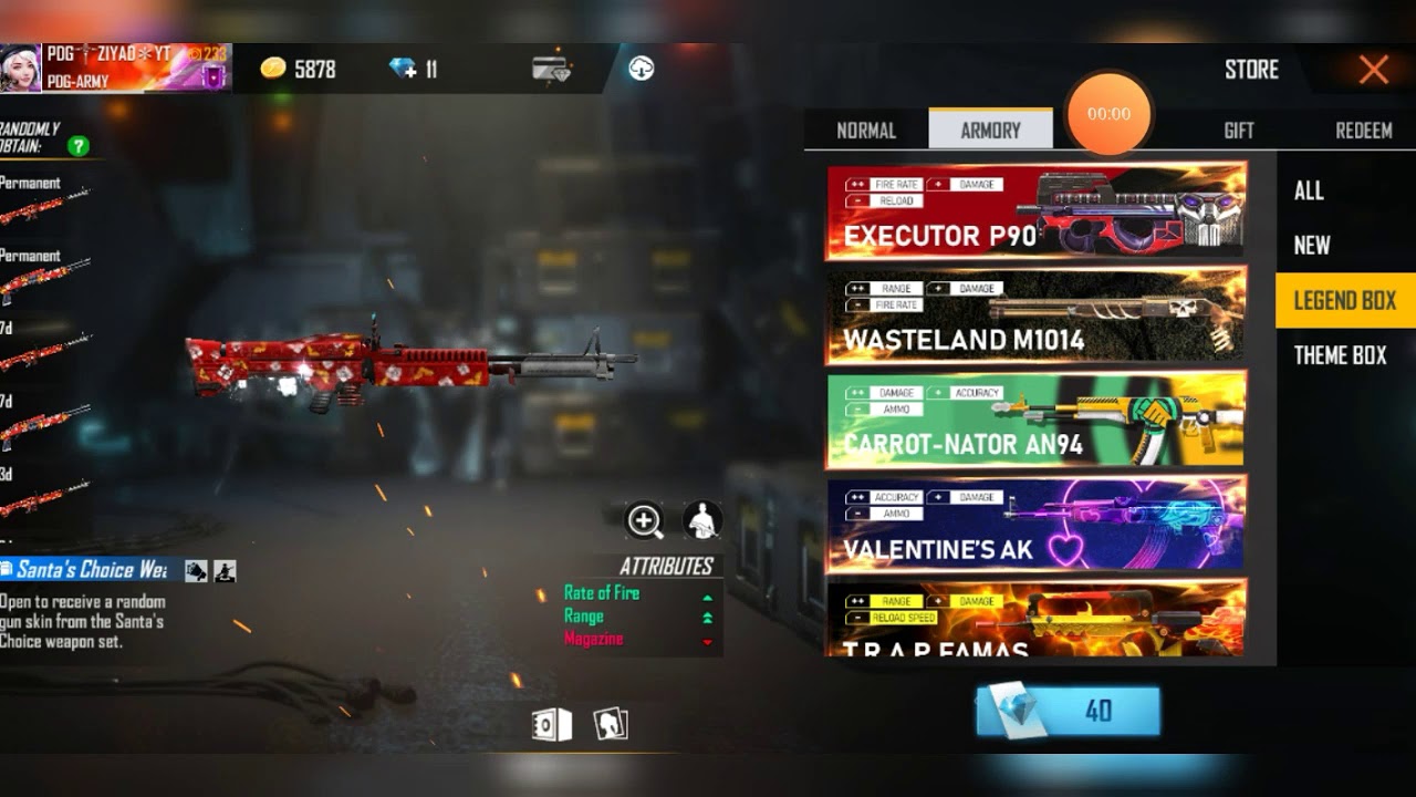 Best Gun Skins in Free Fire. - YouTube