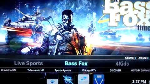 Amazon fire stick ~ Kodi ~home screen tutorial