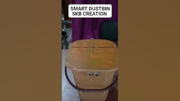 Smart Dustbin Using Arduino and Ultrasonic sensor || Smart dustbin project
