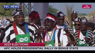 [ Live ] Tinubu's Speech At APC Presidential Campaign Rally In Benue