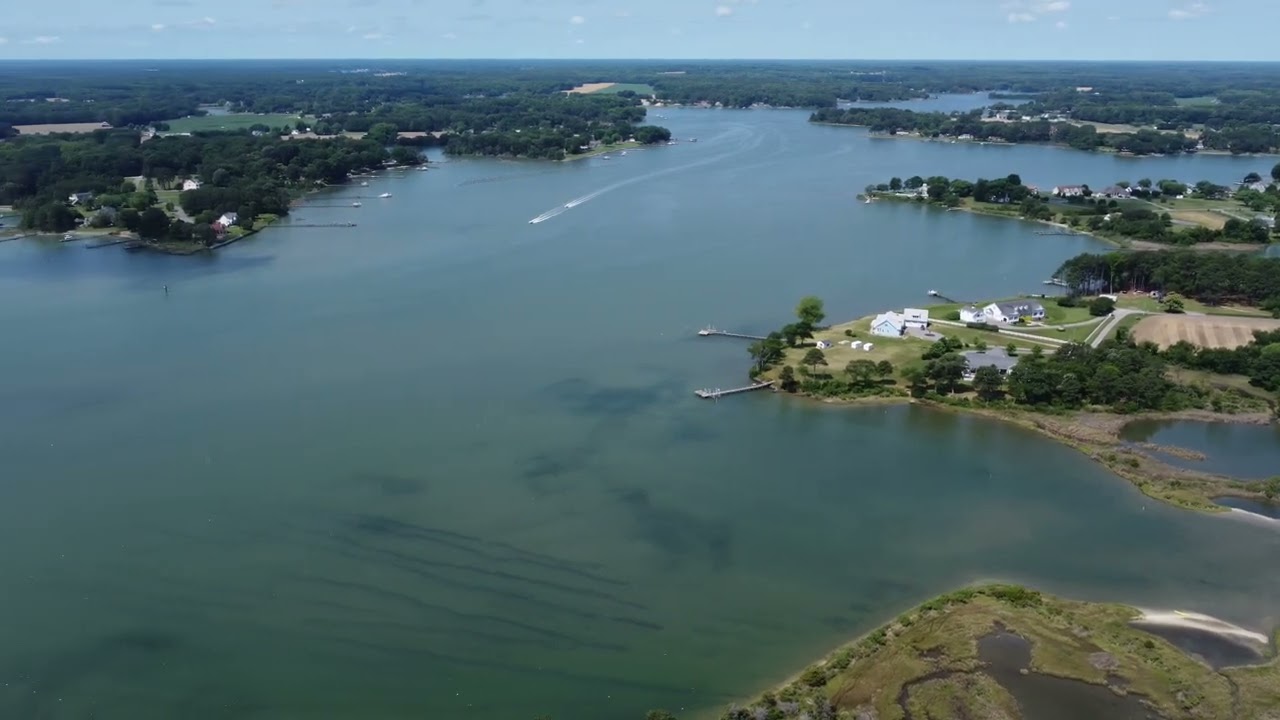 Little Wicomico River, Smith Point where the Potomac River meets the Chesapeake Bay