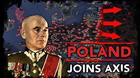 [HoI4] Poland Joins Axis [WW2 AI Timelapse] What if?