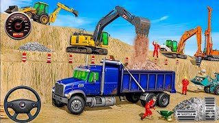 🚧Ultimate JCB Bridge Construction Simulator 3D 🏗️ - Build Your Dream City - Android gameplay 🚨 screenshot 4