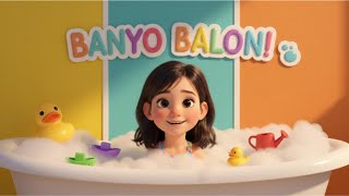 Banyo Balon Köpük Pat Pat Eğlenceli Çocuk Şarkısı