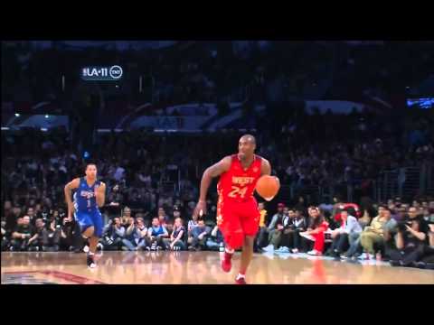 Kobe Dunks On Heel Turned Babyface LeBron In Glorious HIGH DEFINITION 2011 ALL STAR GAME