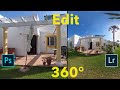 How to Edit 360 Degree Photos in Photoshop and Lightroom - Photography for Real Estate