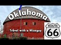 Route 66 Oklahoma - every town along the way - 46 of them!