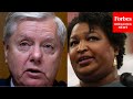 Lindsey Graham Grills Stacey Abrams On Ballot-Harvesting, Voter ID Laws