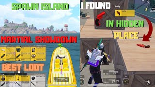 Traveling To Spawn Island Hidden Place In Martial Showdown Mode Got Flare Gun Best Loot Erangel Map