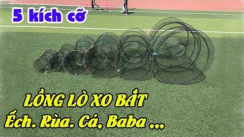 49k Lồng Lò Xo Bắt Cua, Ếch, Rùa, Cá , Baba ... [ 5 kích cỡ Lựa Chọn ]    A Cường 0982510555